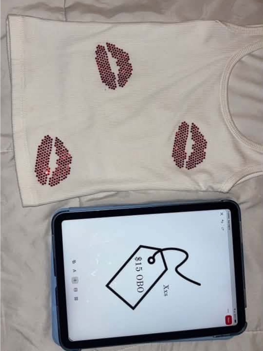 white fox kiss tank
